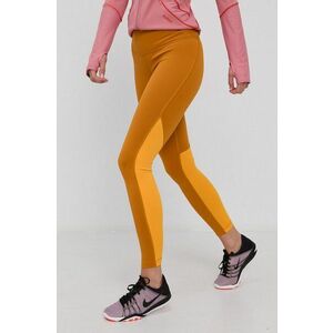 Reebok legging GU3278 narancssárga, női, sima kép
