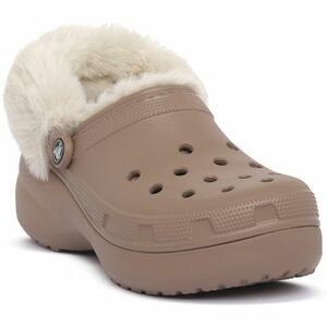Klumpák Crocs LATT CLASSIC PLATFORM FUZZ LINED CG kép