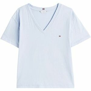 Rövid ujjú pólók Tommy Hilfiger SLUB MDRN V-NK SS T- WW0WW43901 kép