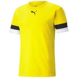 Rövid ujjú pólók Puma Maillot Teamrisey Jaune kép