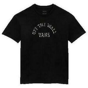 Rövid ujjú pólók Vans T-Shirt Femme Noir Taille Plus kép