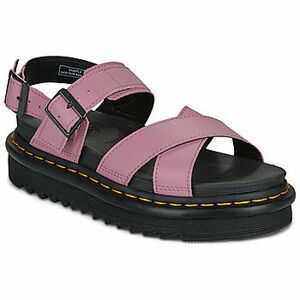 Lapos talpú szandálok Dr. Martens Voss II Sandal Dusty Rose Athena kép