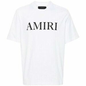Rövid ujjú pólók Amiri CORE LOGO TEE AMJYTE1073 001 WHITE kép