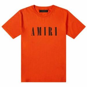 Rövid ujjú pólók Amiri CORE LOGO TEE ORANGE kép