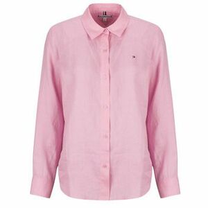 Ingek / Blúzok Tommy Hilfiger ESS LINEN RELAXED LS SHIRT kép