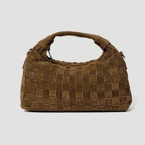Válltáskák Nunoo Mini Dandy Braided Suede kép