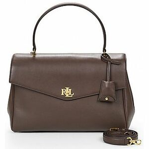 Kézitáskák Lauren Ralph Lauren FARRAH SOFT SATCHEL MEDIUM kép