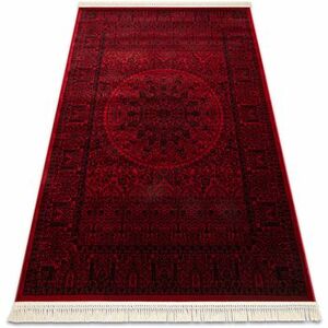 Szőnyegek Rugsx ORIENT 6039 szőnyeg bordó / fekete Keret, 150x230 cm kép