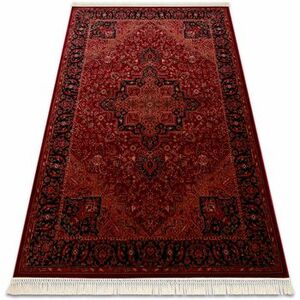 Szőnyegek Rugsx ORIENT Y307 szőnyeg bordó / fekete Keret, 200x290 cm kép
