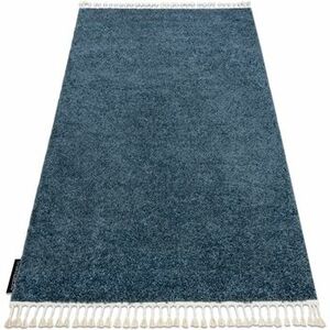 Szőnyegek Rugsx Szőnyeg BERBER 9000 kék Rojt shaggy 180x270 cm kép