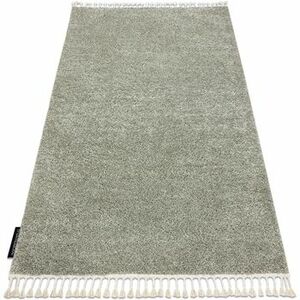 Szőnyegek Rugsx Szőnyeg BERBER 9000 zöld Rojt shaggy 80x150 cm kép