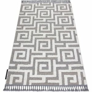 Szőnyegek Rugsx Szőnyeg MAROC P655 labirintus, görög szürke / 160x220 cm kép