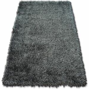Szőnyegek Rugsx Love szőnyeg Shaggy minta 93600 fekete 60x110 cm kép