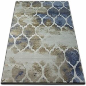 Szőnyegek Rugsx Drop jasmine szőnyeg 761 D.Bézs/L.kék 133x190 cm kép