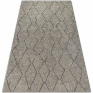 Szőnyegek Rugsx Soft szőnyeg 8050 Cikcakk boho krém / 120x170 cm kép