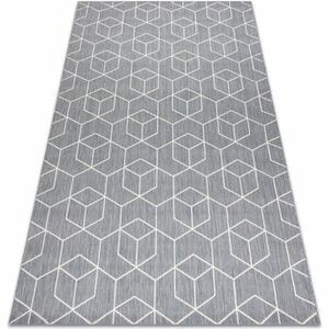 Szőnyegek Rugsx Fonott sizal flat szőnyeg 48655/637 TAKARÓKA 3D 120x170 cm kép
