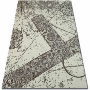 Szőnyegek Rugsx Akril florya szőnyeg 0304 bézs barna 80x150 cm kép