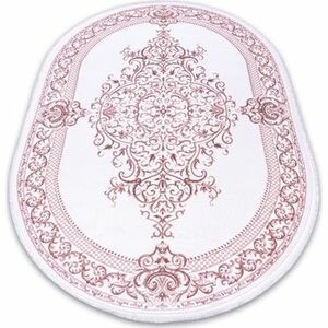 Szőnyegek Rugsx Akril DIZAYN szőnyeg 142 elefántcsont / 80x300 cm kép