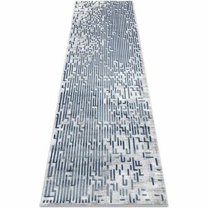 Szőnyegek Rugsx Akril VALS szőnyeg 3943 labirintus vintage szürk 80x300 cm kép