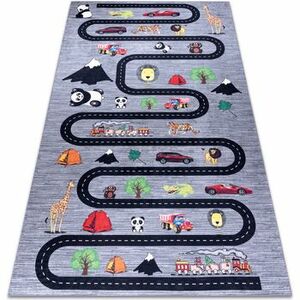 Szőnyegek Rugsx BAMBINO 2092 mosható szőnyeg Utcák, autók gyer 120x170 cm kép
