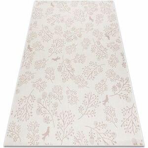 Szőnyegek Rugsx Fonott sizal flat szőnyeg 48774/526 Levelek Madar 80x150 cm kép