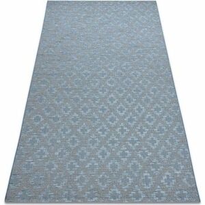 Szőnyegek Rugsx Fonott sizal Fort szőnyeg 36215535 kék gyémánt 200x290 cm kép
