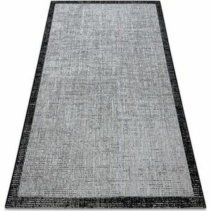 Szőnyegek Rugsx Fonott sizal floorlux szőnyeg 20401 Keret ezüst 120x170 cm kép