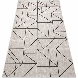Szőnyegek Rugsx Fonott sizal floorlux szőnyeg 20605 ezüst / 80x150 cm kép