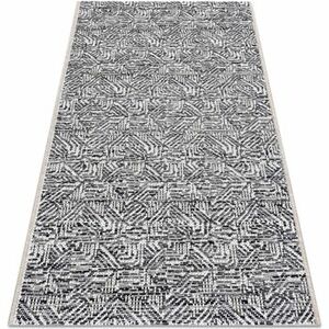Szőnyegek Rugsx Szőnyeg COLOR 47373960 SISAL labirintus szürke / 80x150 cm kép