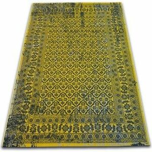 Szőnyegek Rugsx Vintage szőnyeg Virágok 22209/025 sárga 200x290 cm kép