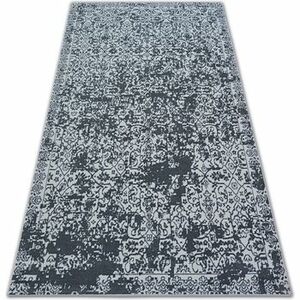 Szőnyegek Rugsx szőnyeg SENSE Micro 81260 VINTAGE fehér/antracit 120x170 cm kép