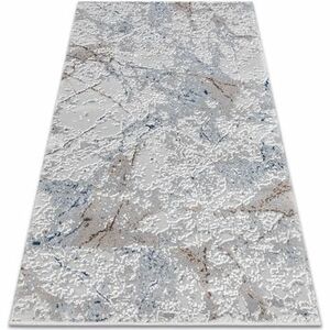 Szőnyegek Rugsx Akril VALS szőnyeg 0073 Márvány szürke / 80x300 cm kép