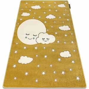 Szőnyegek Rugsx PETIT szőnyeg MOON csillagok, felhők arany 180x270 cm kép
