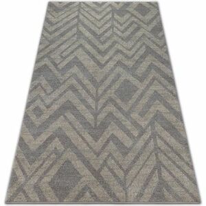 Szőnyegek Rugsx Soft szőnyeg 8028 etno halszálkás barna / 140x190 cm kép