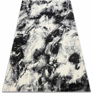 Szőnyegek Rugsx KAKE szőnyeg 25817657 Márvány korszerű fekete 120x170 cm kép