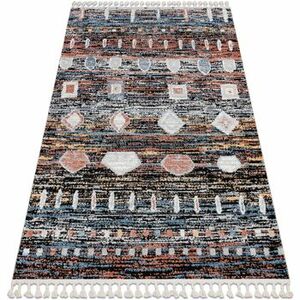 Szőnyegek Rugsx Modern szőnyeg BELLE BR36A fekete / bézs 200x290 cm kép