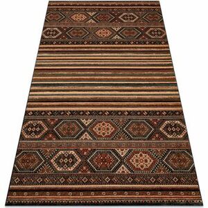 Szőnyegek Rugsx KASHQAI 4356 500 gyapjú szőnyeg etnikai terrakot 240x340 cm kép