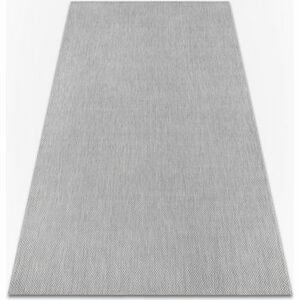 Szőnyegek Rugsx Fonott sizal flat szőnyeg 48663/320 szürke SIMA 80x150 cm kép