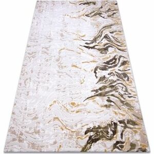 Szőnyegek Rugsx Akril DIZAYN szőnyeg 123 bézs / sárga 160x230 cm kép
