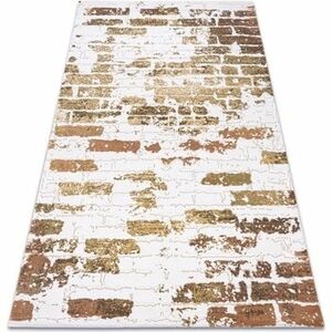Szőnyegek Rugsx Akril DIZAYN szőnyeg 125/5057 elefántcsont / zö 160x230 cm kép
