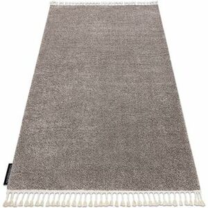 Szőnyegek Rugsx Szőnyeg BERBER 9000 barna Rojt shaggy 80x150 cm kép