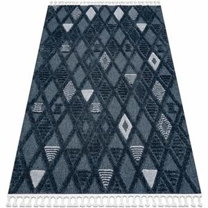 Szőnyegek Rugsx Szőnyeg SEVILLA Y499B lugas, gyémánt kék Rojt 200x290 cm kép