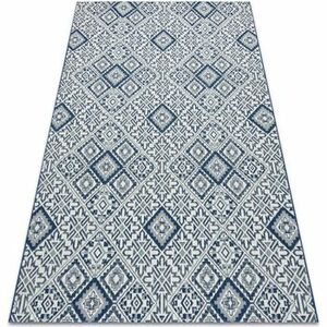Szőnyegek Rugsx Fonott sizal color szőnyeg 19247/699 Négyzetek R 200x290 cm kép