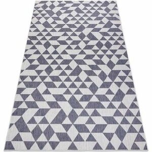Szőnyegek Rugsx Fonott sizal szőnyeg SION Geometriai, háromszög 80x150 cm kép