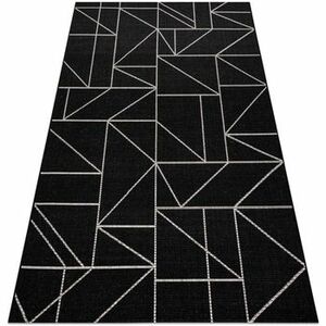 Szőnyegek Rugsx Fonott sizal floorlux szőnyeg 20605 fekete / 240x330 cm kép