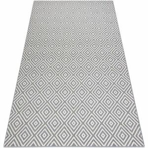 Szőnyegek Rugsx Fonott sizal flat szőnyeg 48607637 Négyzetek rom 200x290 cm kép