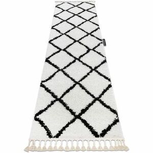 Szőnyegek Rugsx Szőnyeg, Futó szőnyegek BERBER CROSS fehér - 70x300 cm kép
