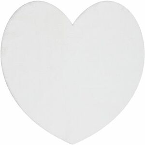 Szőnyegek Rugsx Modern mosószőnyeg SHAPE 3105 Szív shaggy - 80x80 cm kép