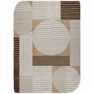 Szőnyegek Rugsx ORGANIC 2769 szizál szőnyeg Geometrikus ecru / 160x220 cm kép