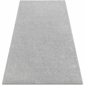 Szőnyegek Rugsx Szőnyeg BUENOS 7005 shaggy sima, egyszínű ezüs 80x150 cm kép